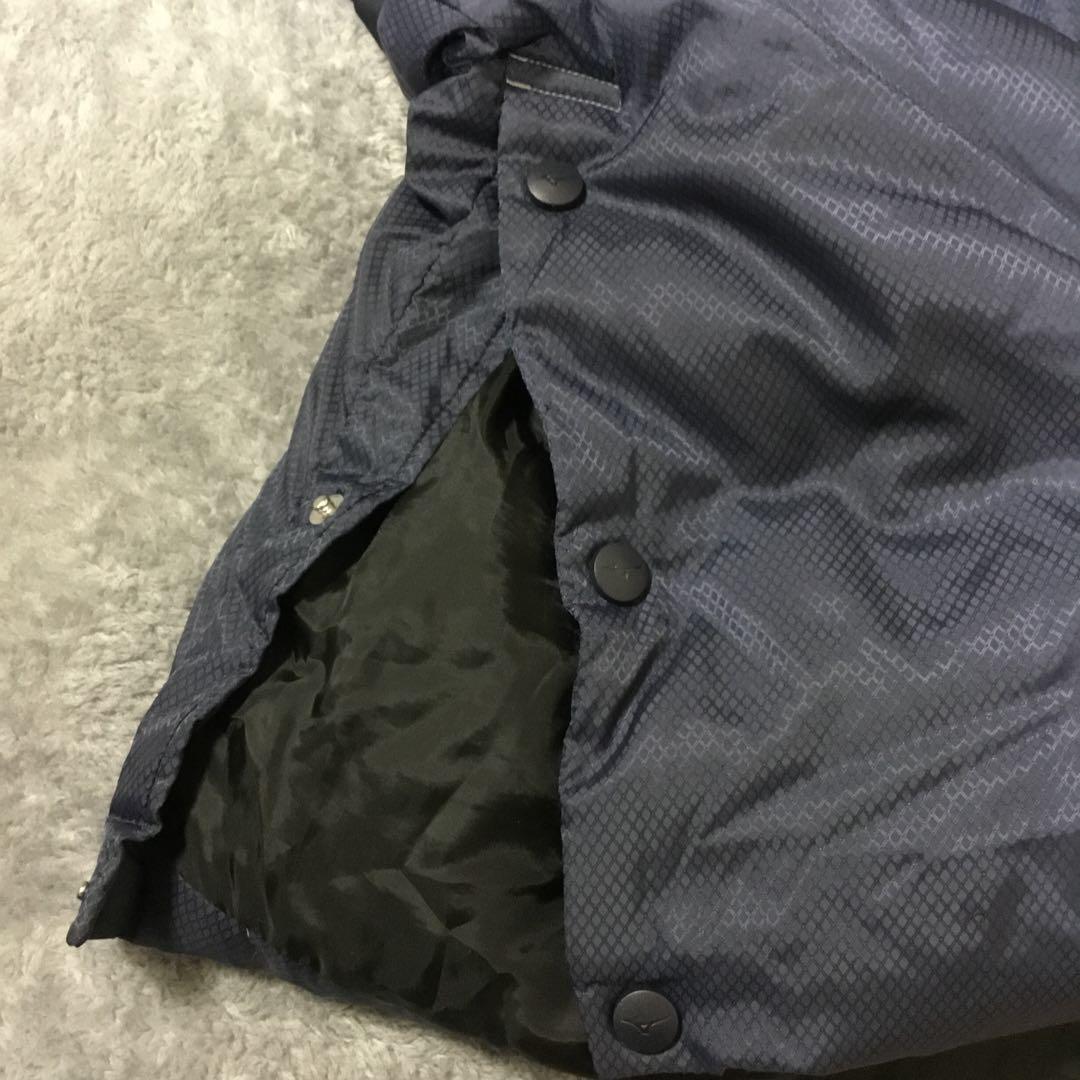 Mizuno ネイビー ダウンベンチコート Lサイズ