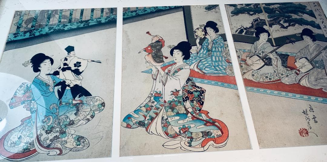 楊洲周延（ようしゅうちかのぶ）千代田の大奥 猿若狂言