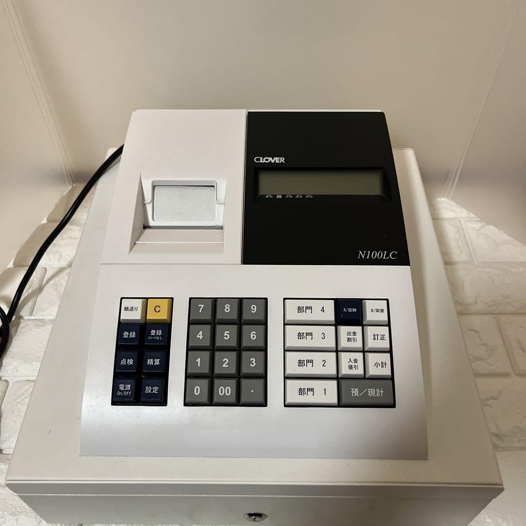 【送料込み】CLOVER N100LC レジスター クローバー電子