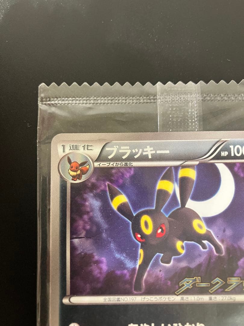 ブラッキー ダークラッシュ プロモ 未開封 Umbreon Eevee