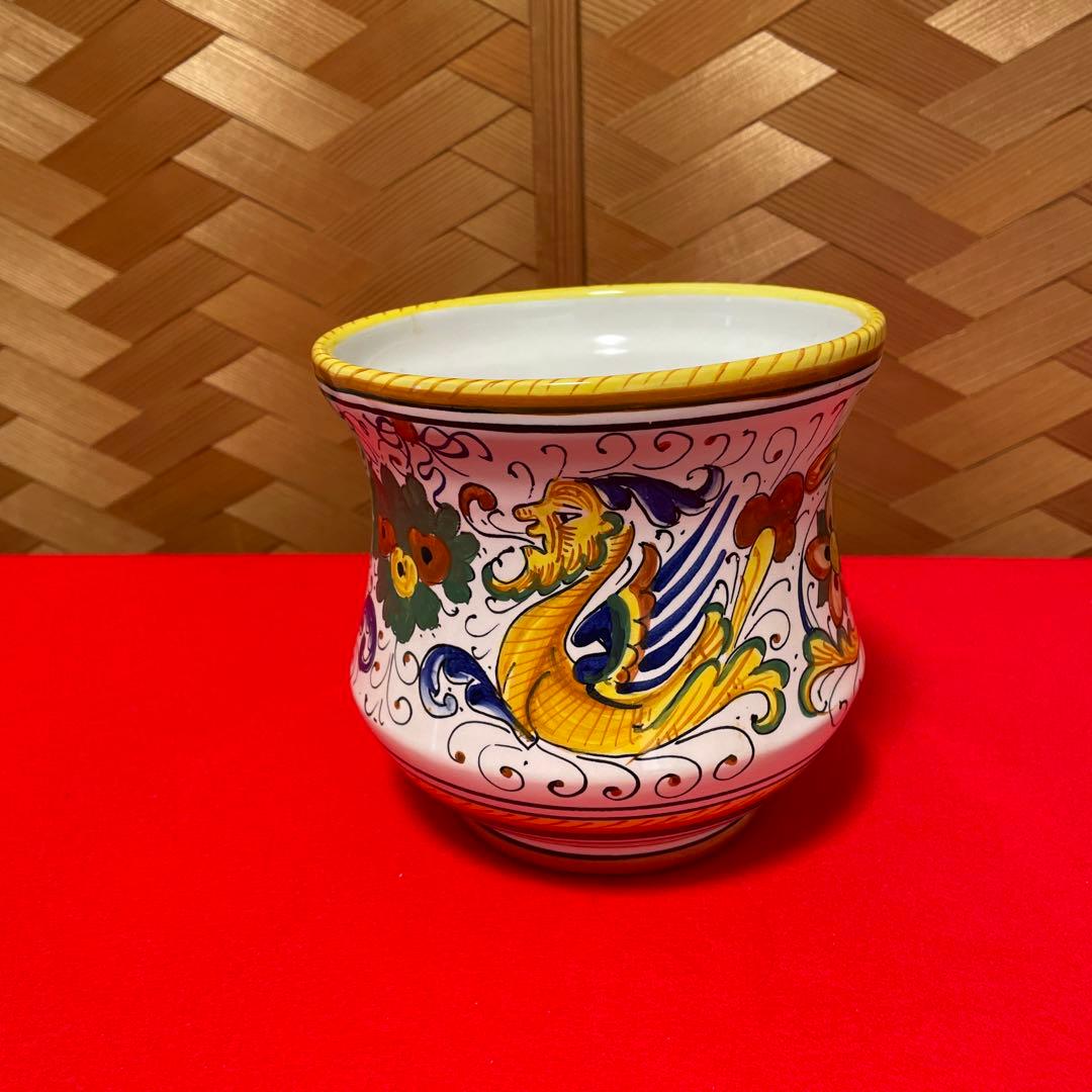 ♦︎【美品❤️水指】 茶道具　イタリア製　陶器　♦︎