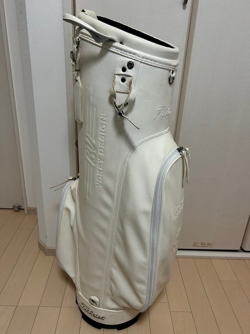 タイトリスト・ボーケイ限定モデルキャディバッグ（白）　CB6VW