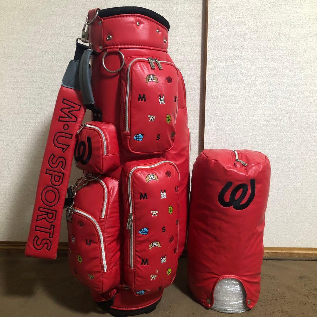 入手困難 ゴルフバッグ MUスポーツ ウエサコ 高級品 可愛いバッグ 比較的綺麗