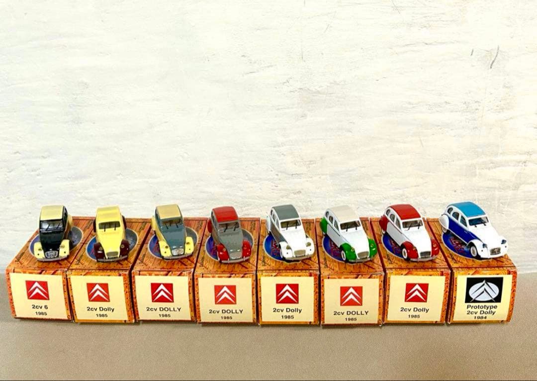 ノレブ 1/43 シトロエン2CVコレクション DOLLYバリエーションセット