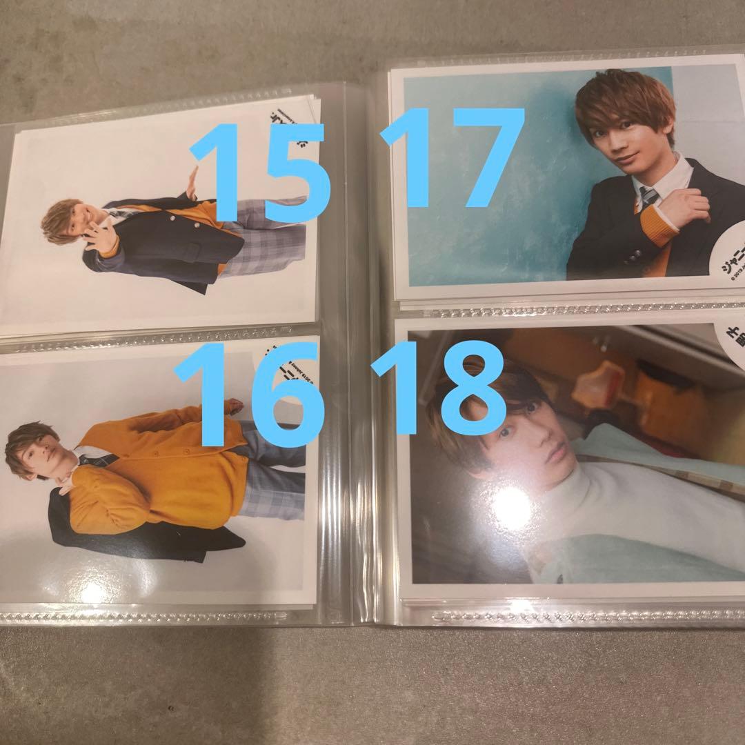 ①【バラ売り可】なにわ男子 藤原丈一郎 個人 混合 公式写真 計99枚