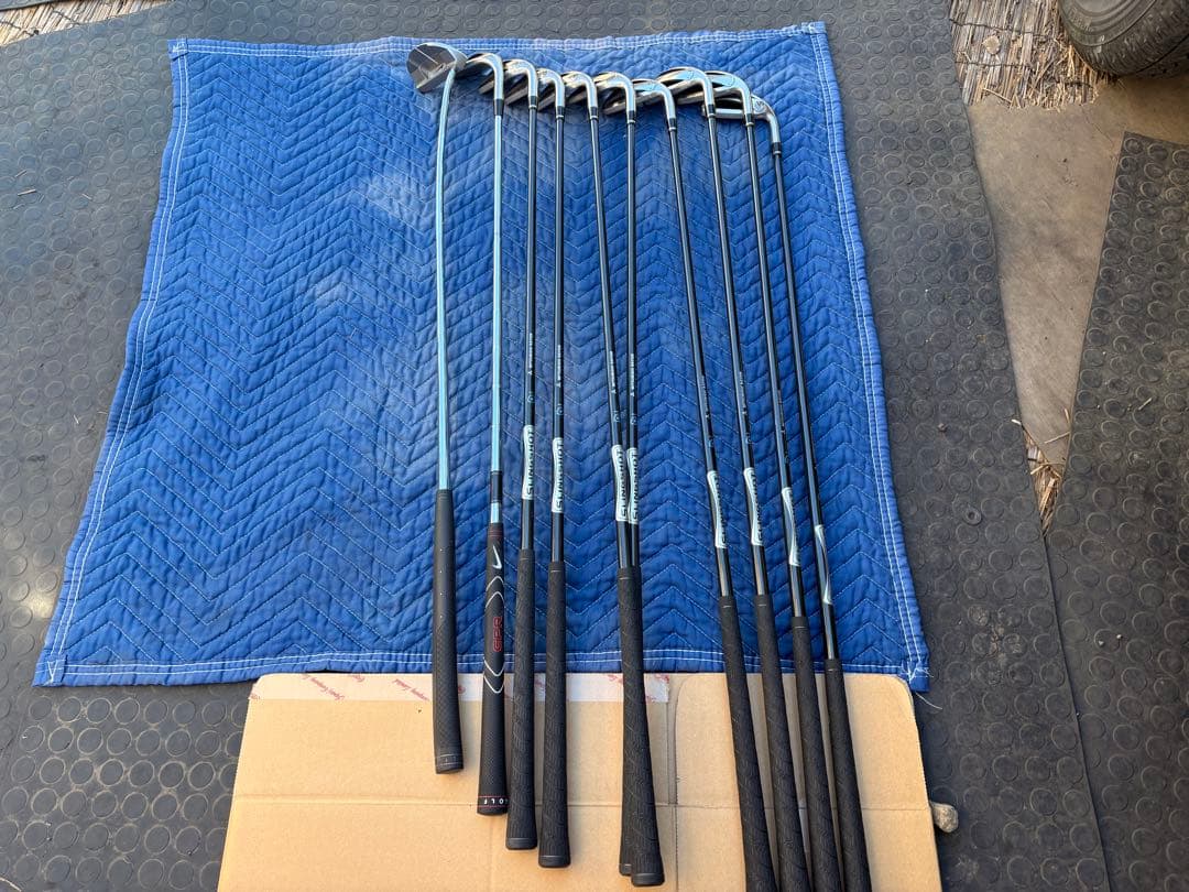 【NIKE ゴルフクラブセット アイアン＋ウェッジ＋パター 計10本】
