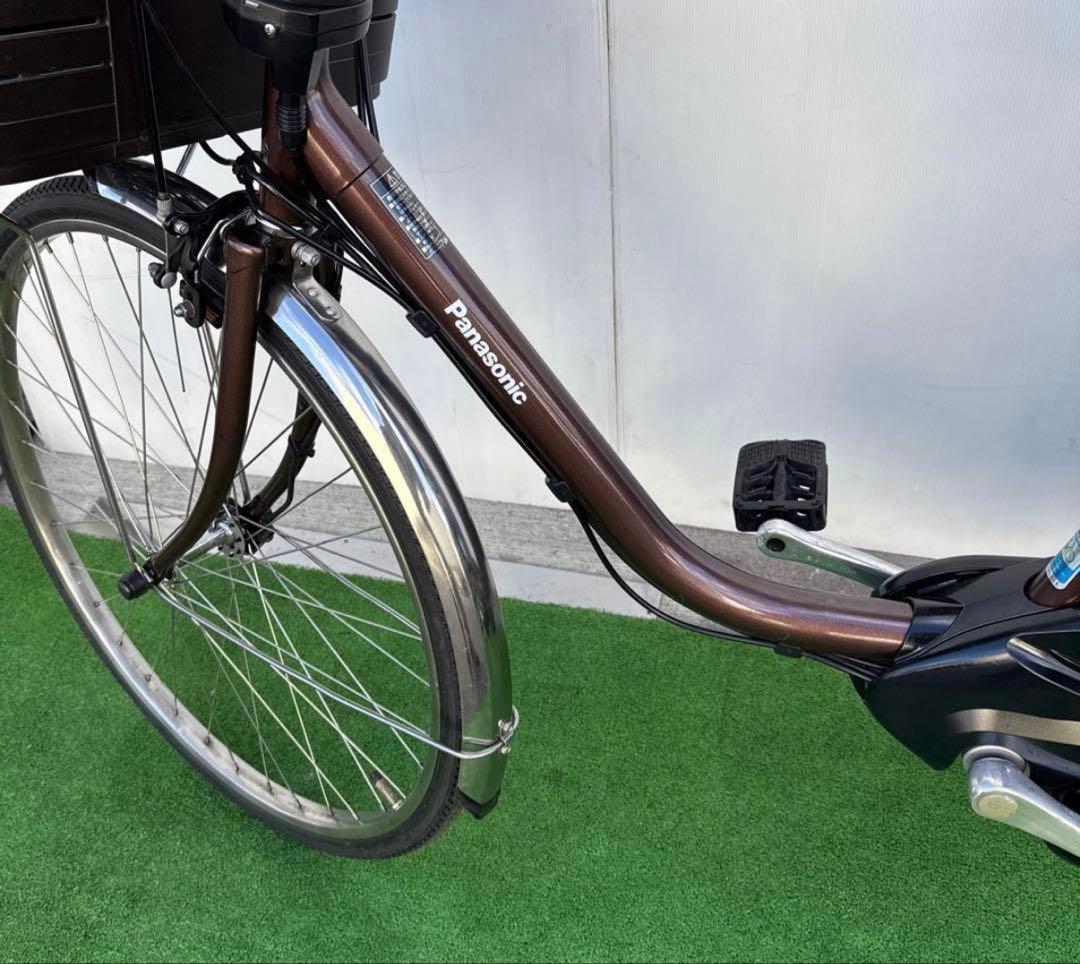 Panasonicパナソニック電動アシスト自転車26インチ 16Ah ブラウン