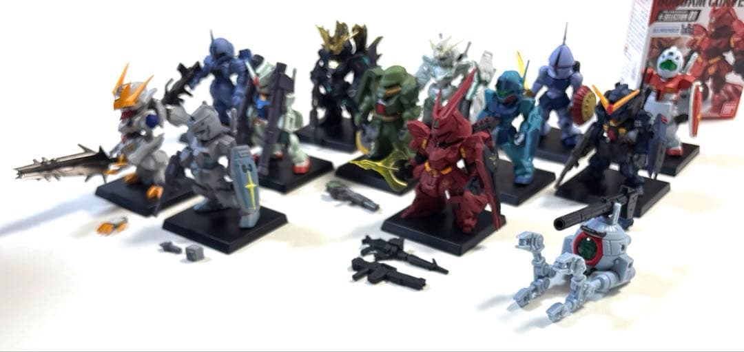 ガンダムコンバージ　12体セット＋ボール