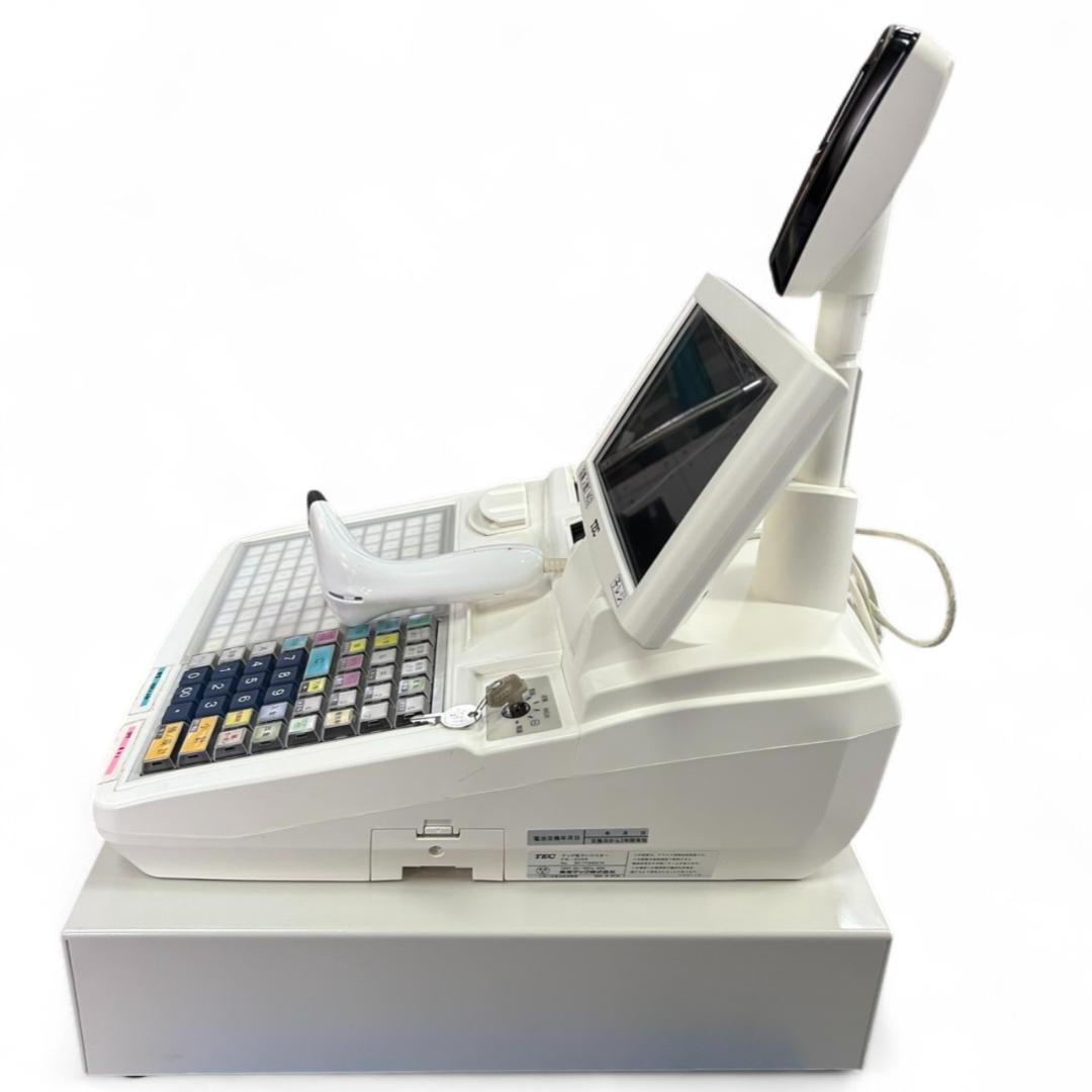 TEC東芝テック FS-2055 レジスター バーコードリーダー付 動作確認済②