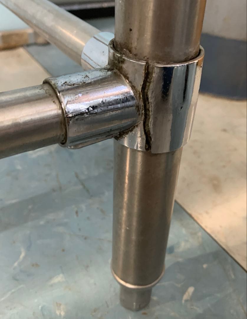 マルゼン 業務用ステンレス作業台 BW-066 バックガード付 80×60×60