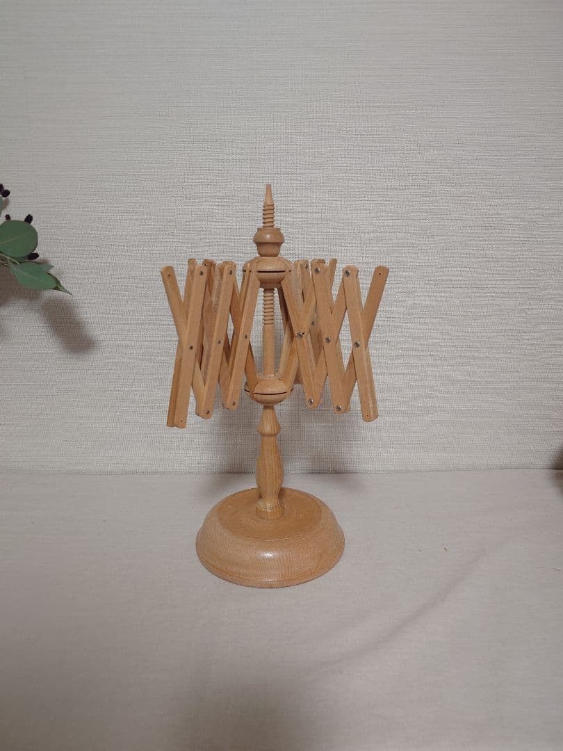 【稀少】イタリアビンテージかせくり機　 古道具　糸巻き　かせ糸　店舗什器