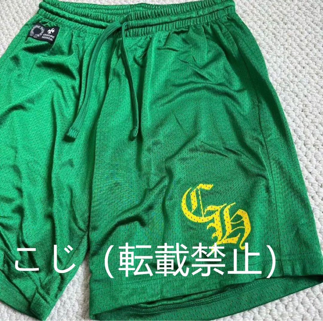 クロムハーツ MESH VARSITY SHORTS CHプリントメッシュ