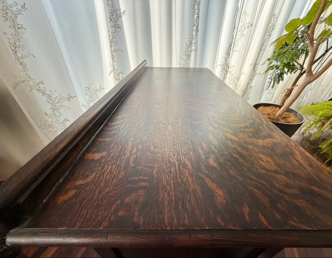 イギリス　アンティーク　オーク サイドボード ジャコビアンリバイバル