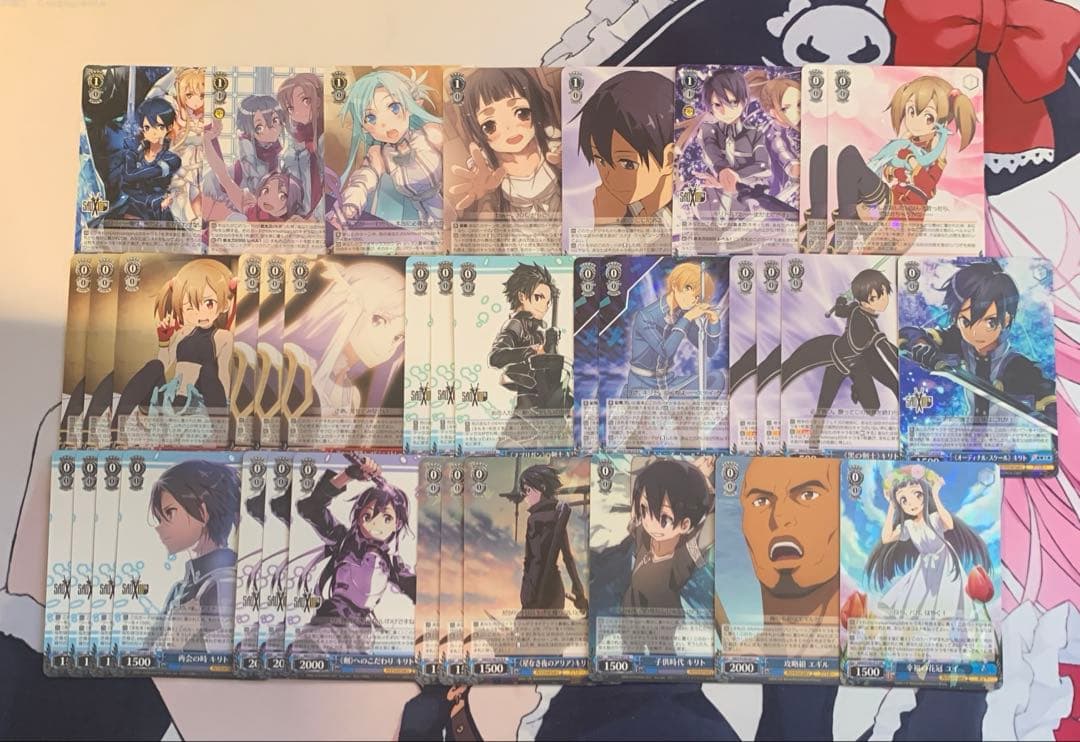 ヴァイスシュバルツ　SAO ソードアート・オンライン　デッキ　パーツ　セット