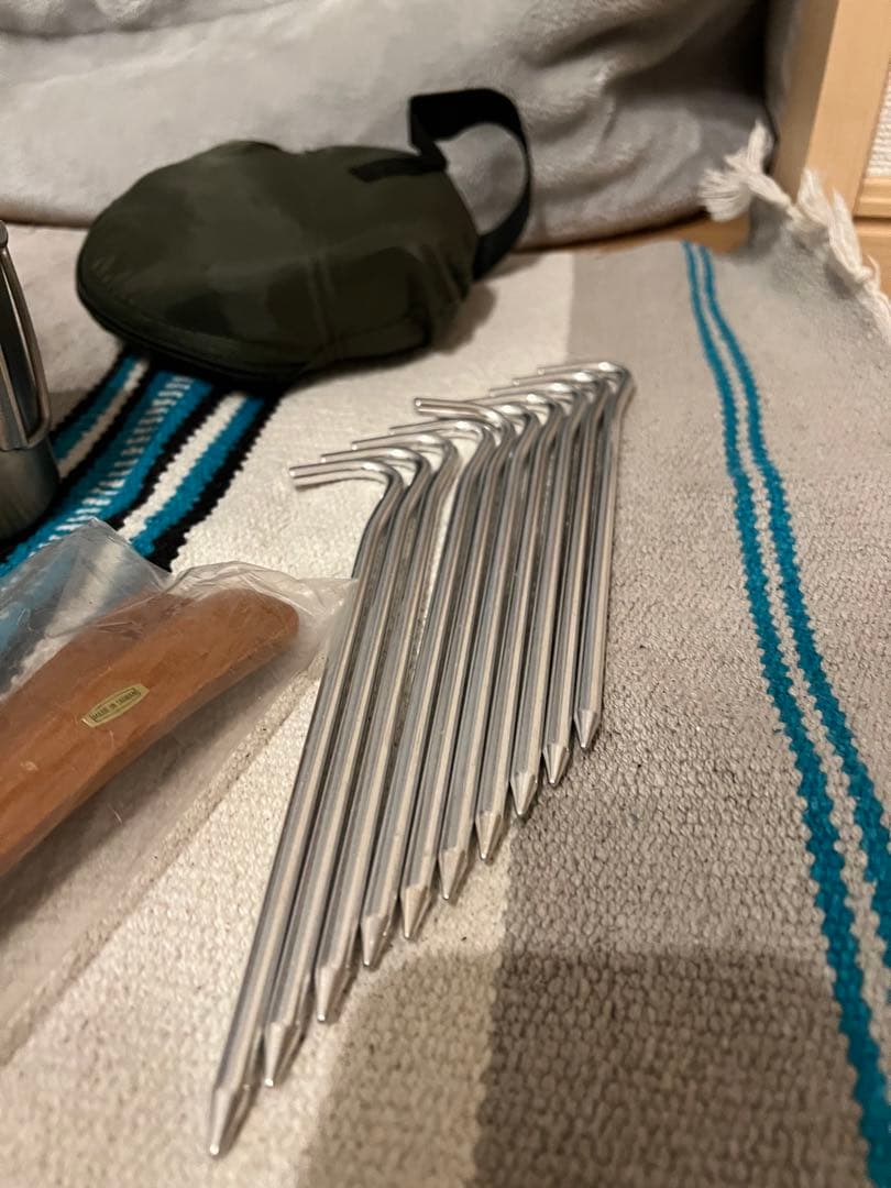 キャンプセット(スノーピーク商品付き)