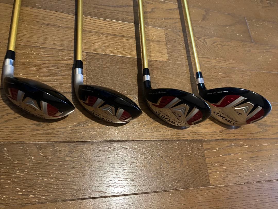 【SWORD （KATANA）ゴルフバッグ フルセット プラスα】