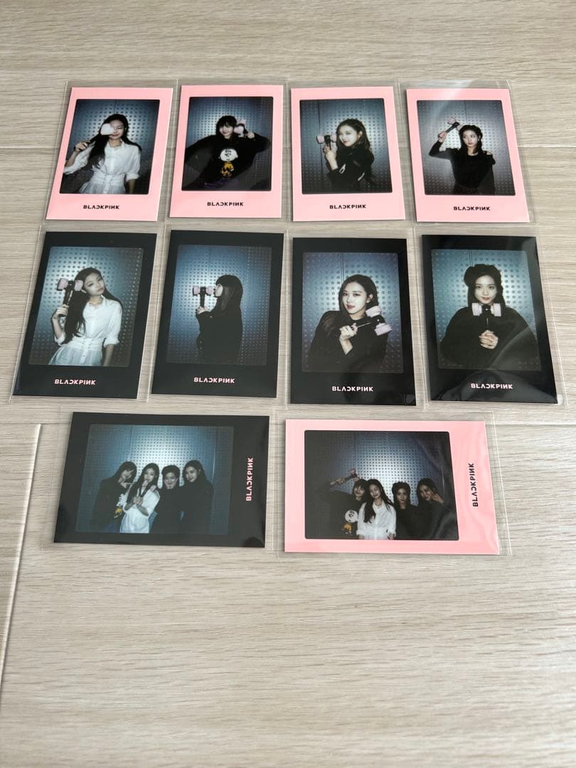 2セット20枚！BLACKPINK ペンライトトレカセット