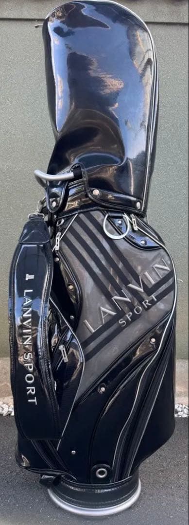 LANVIN SPORT さすが高級志向の光沢メタリックブラックの輝き特典3点組