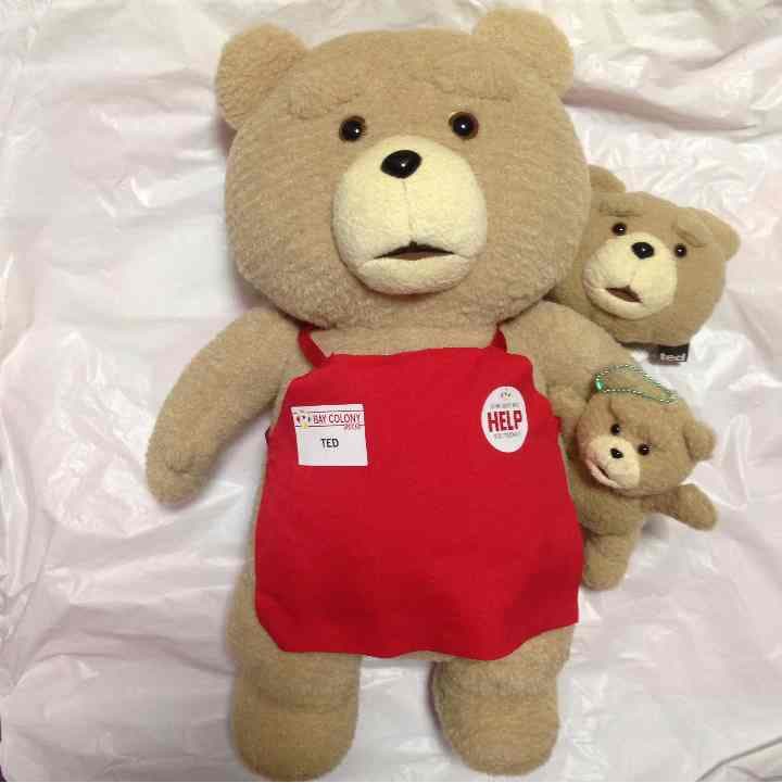 【取引不成立】かなちむ テッド ぬいぐるみ＆ポーチ セット