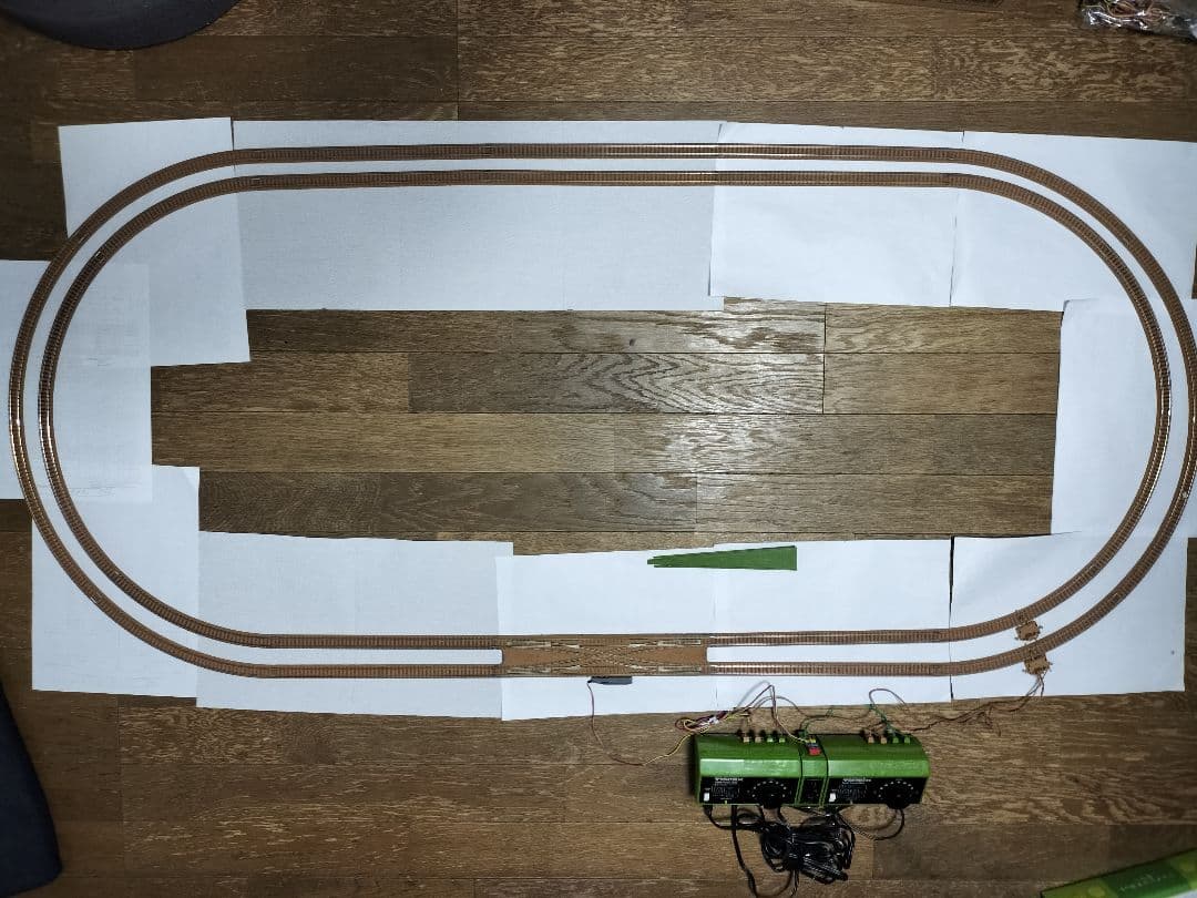 に*し様 複線両渡り　ダブルクロス　レイアウト　PX280　C317-45　C2