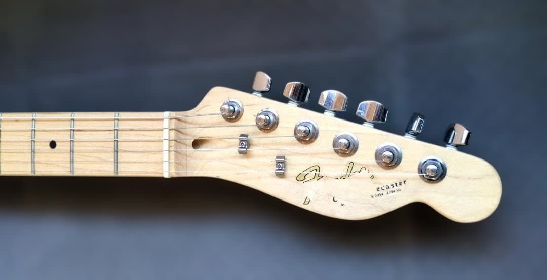 テレキャスター メーカー不明 ペグFender Fenderハードケース付き