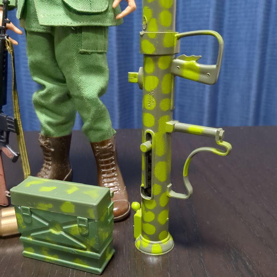 60年代　GIJOE グリーンベレー　フィギュア装備　GIジョー　ハスブロ