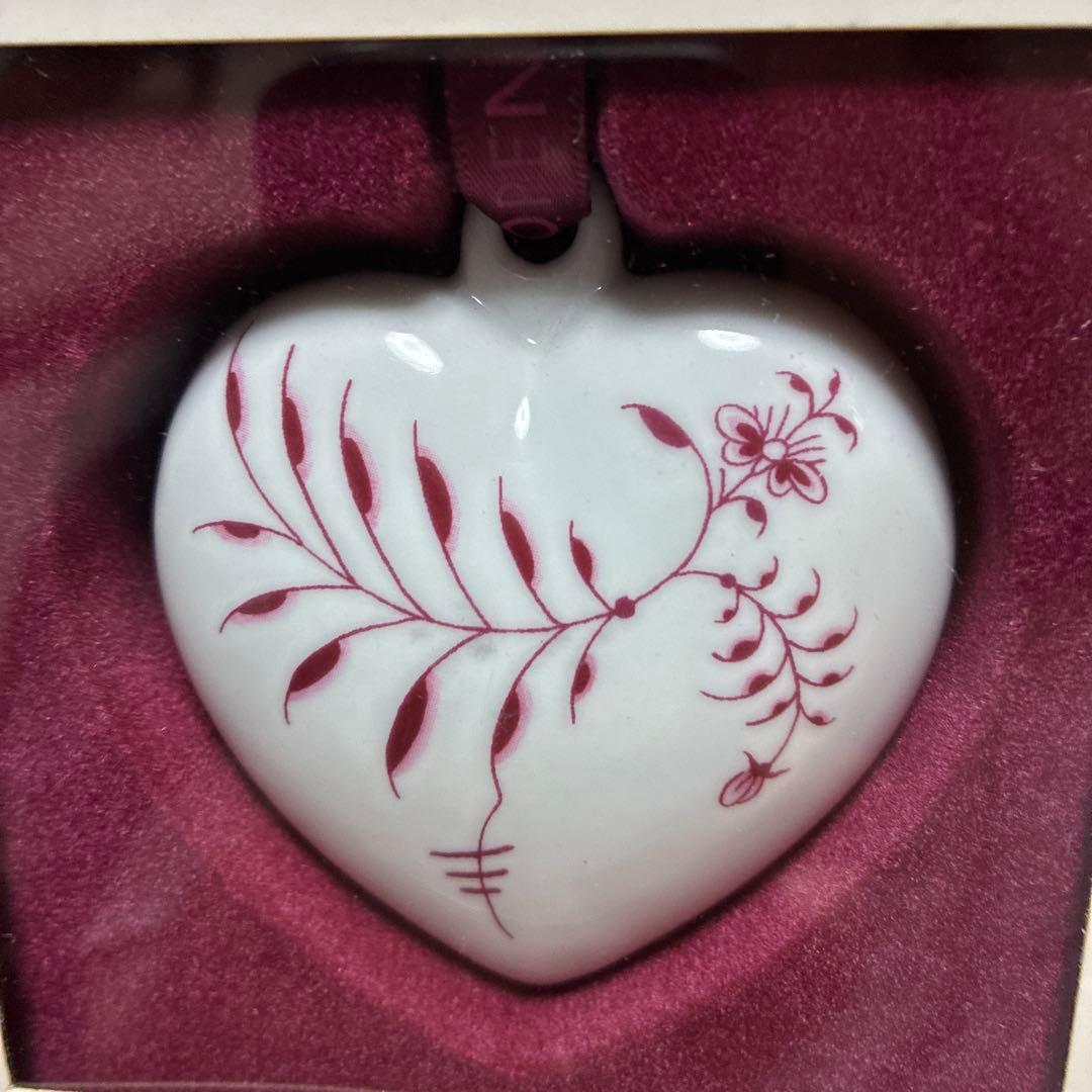 ロイヤルコペンハーゲン アニュアルハート パープルローズ