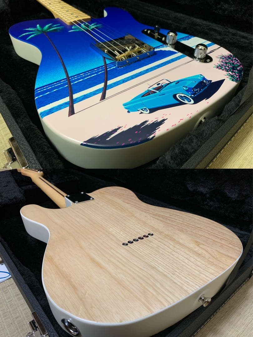 ギター Fender JAPAN ART CANVAS HIROSHI NAGAI