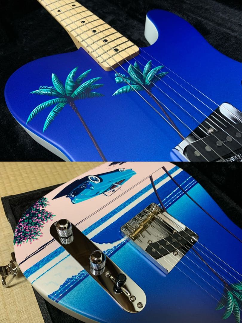 ギター Fender JAPAN ART CANVAS HIROSHI NAGAI
