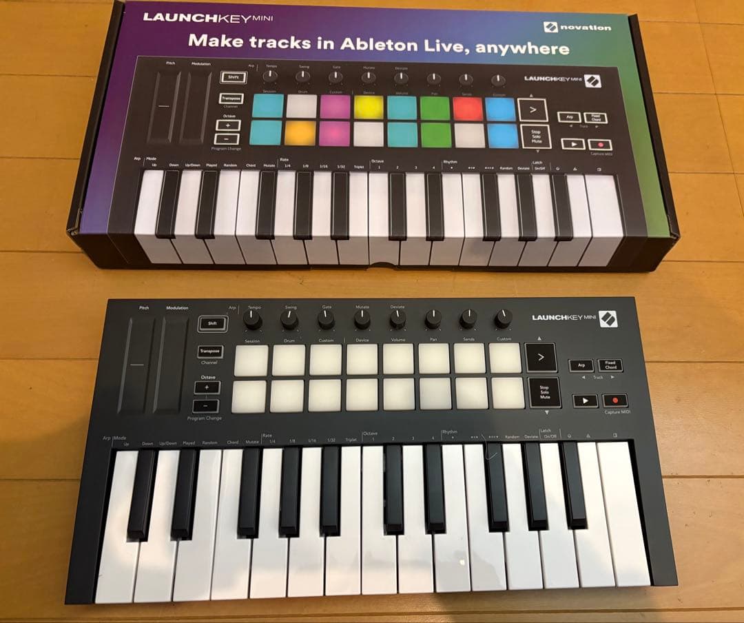 novation LAUNCHKEY mini MK3 MIDIキーボード