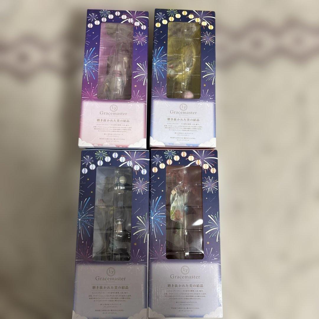 ぼっちざろっく 一番くじ 浴衣フィギュア　4体セット