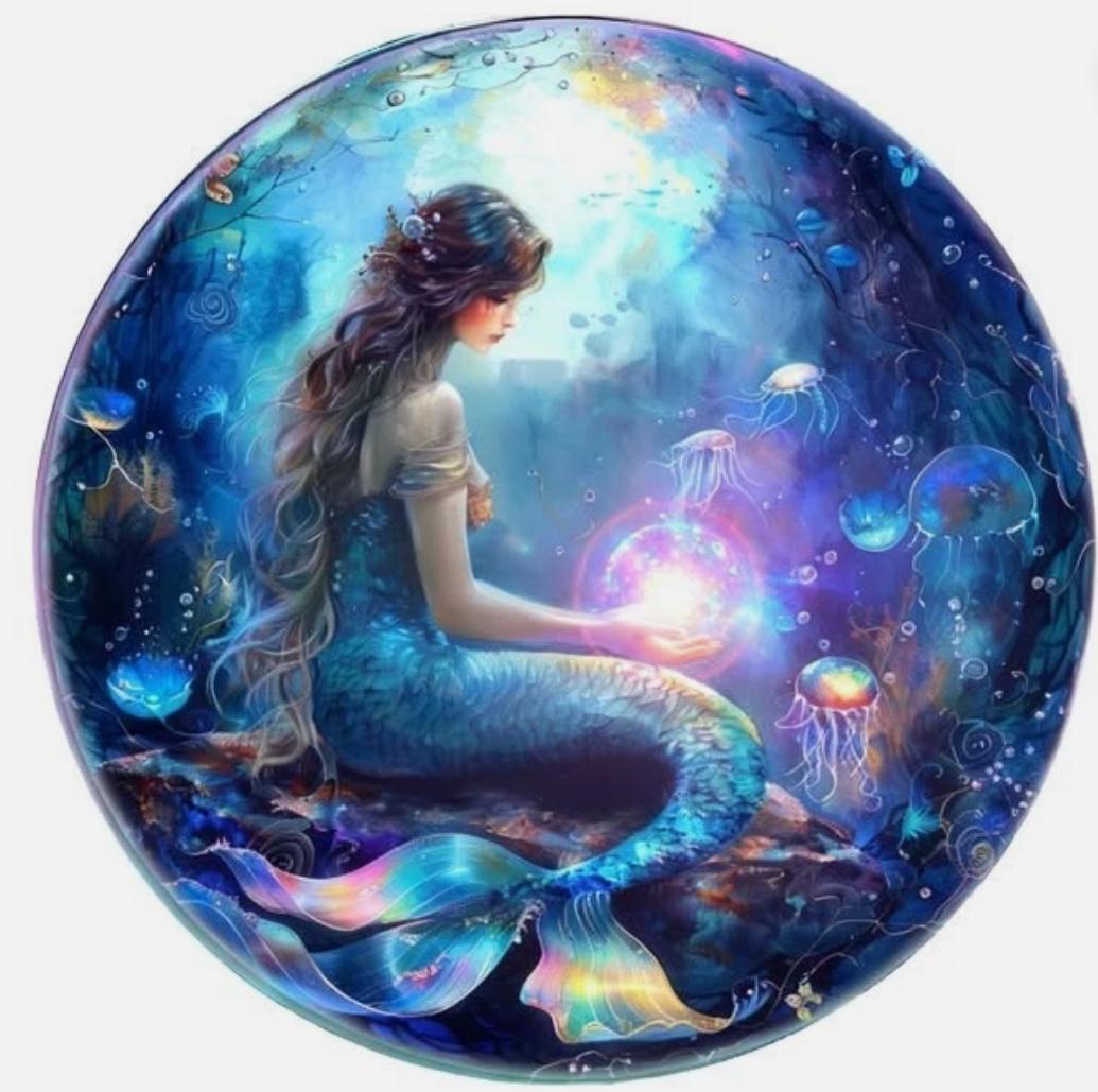 WHISPERS OF THE DEEP マーメイド 1oz 純銀貨