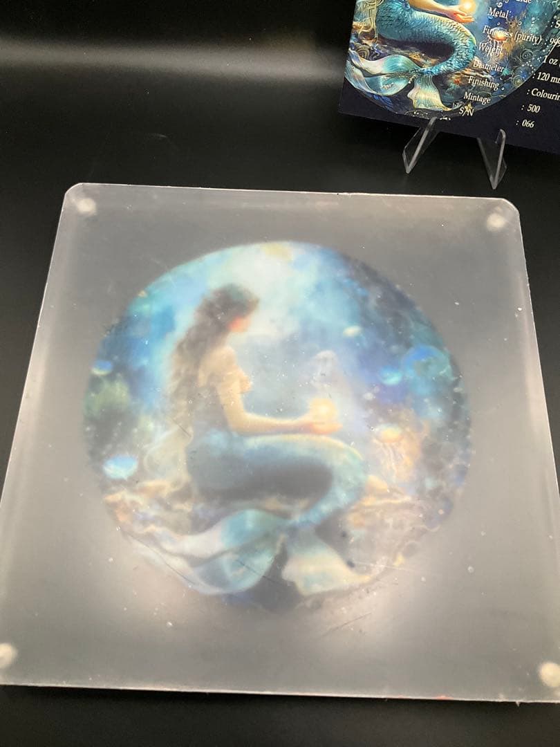 WHISPERS OF THE DEEP マーメイド 1oz 純銀貨