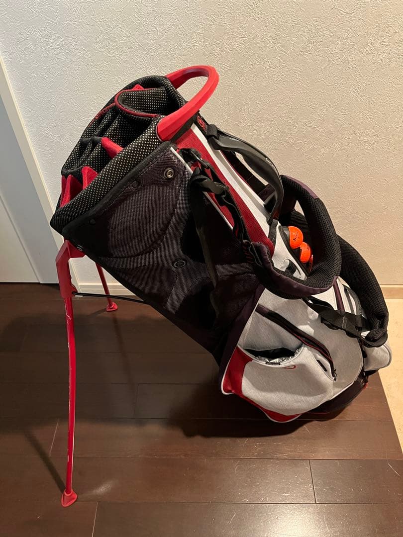 OGIO GROM オジオ スタンド付きキャディバッグ グレー 14分割