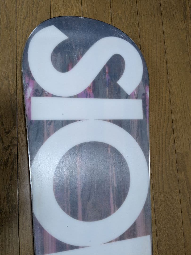 SIONYX スノーボード ホワイト/ピンク　子供、女性用135㌢