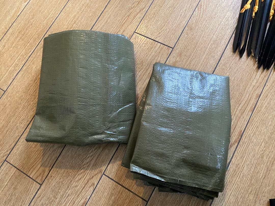 ワークマンベーシックドームテントとキャンプグッズ諸々