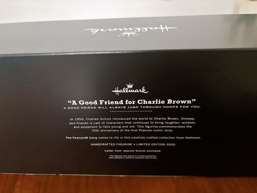 ホールマーク hallmark　70周年記念フィギュア　スヌーピー