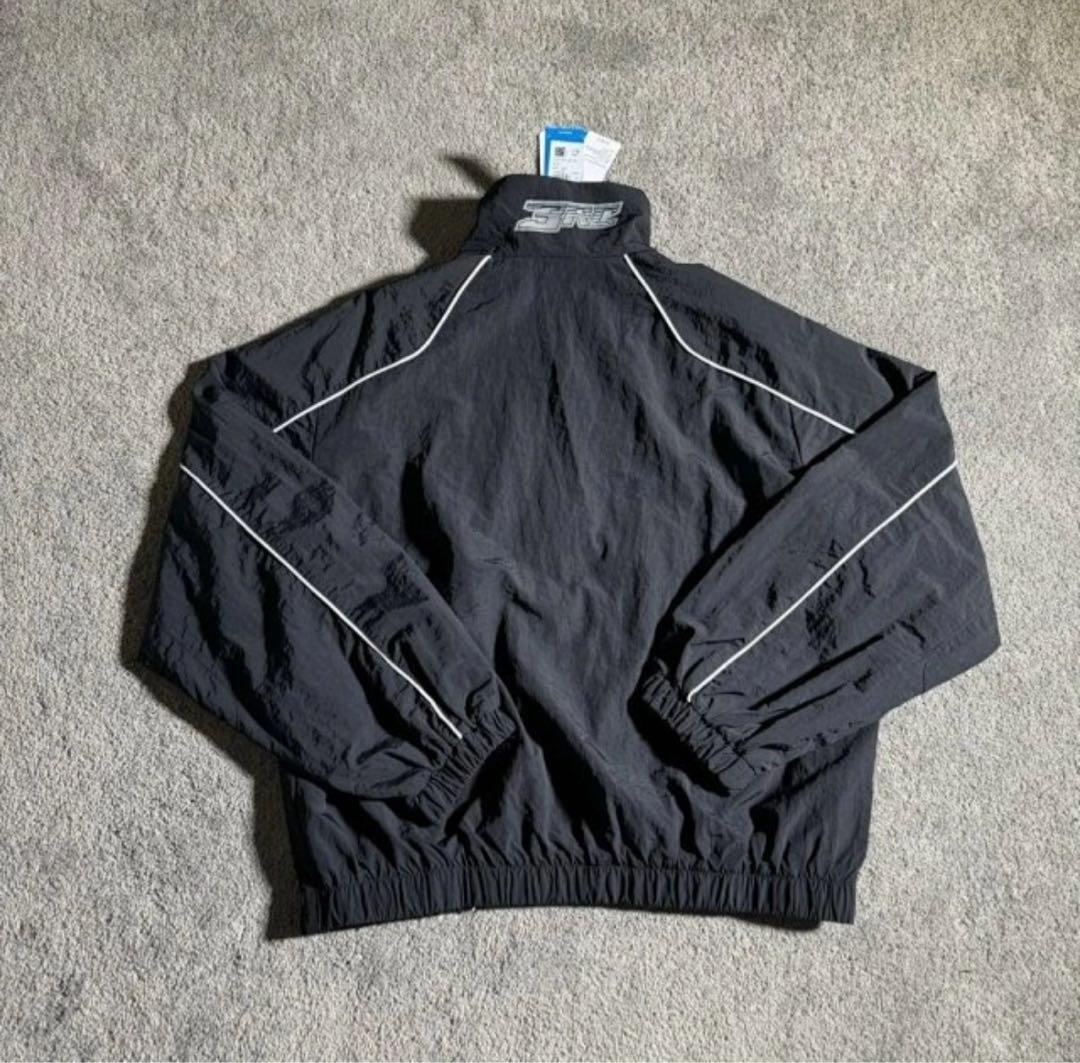 海外限定S ADIDAS レーシングジャケット black JM8033