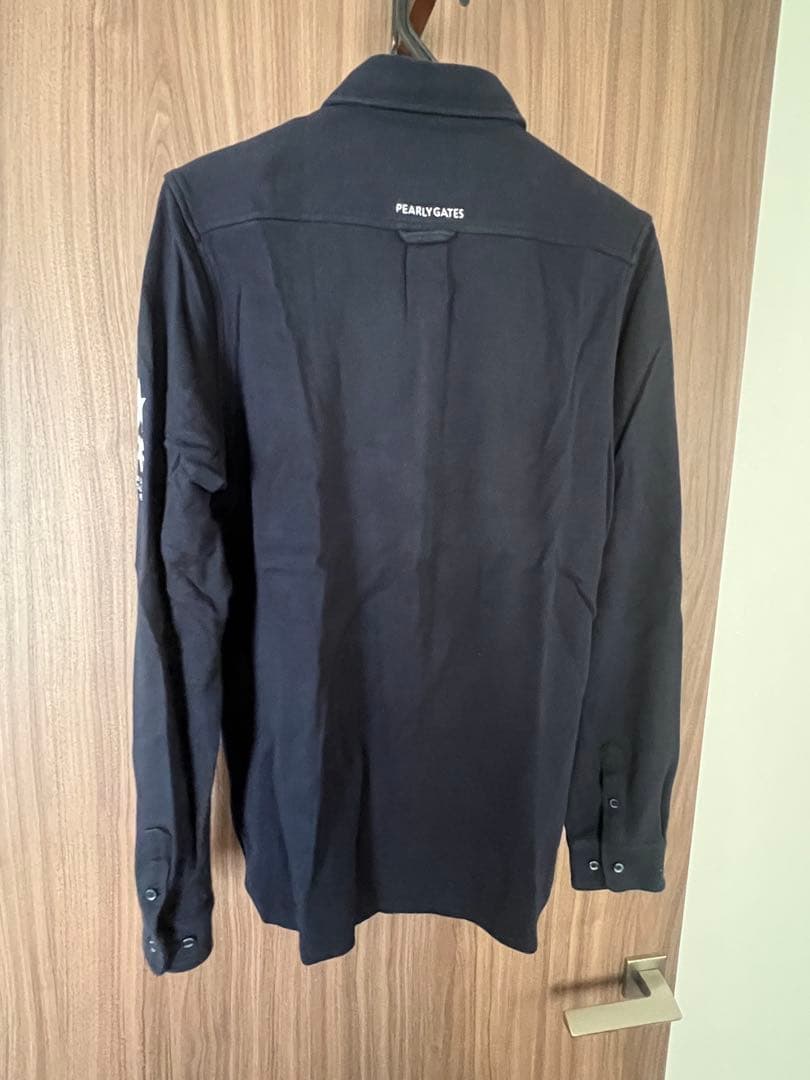 パーリーゲイツ　冬用シャツ　ネイビー　2