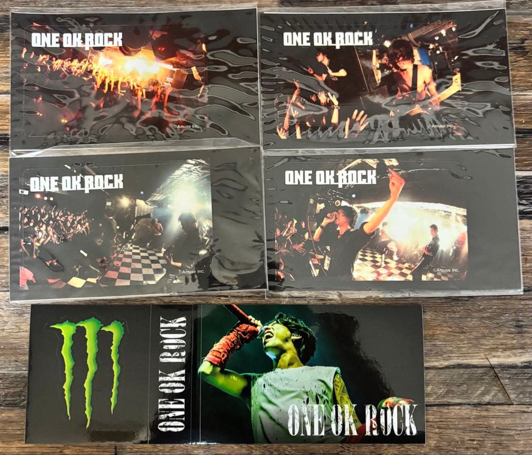 【激レア】ワンオクICカードステッカー(全種類)&モンスターコラボステッカー