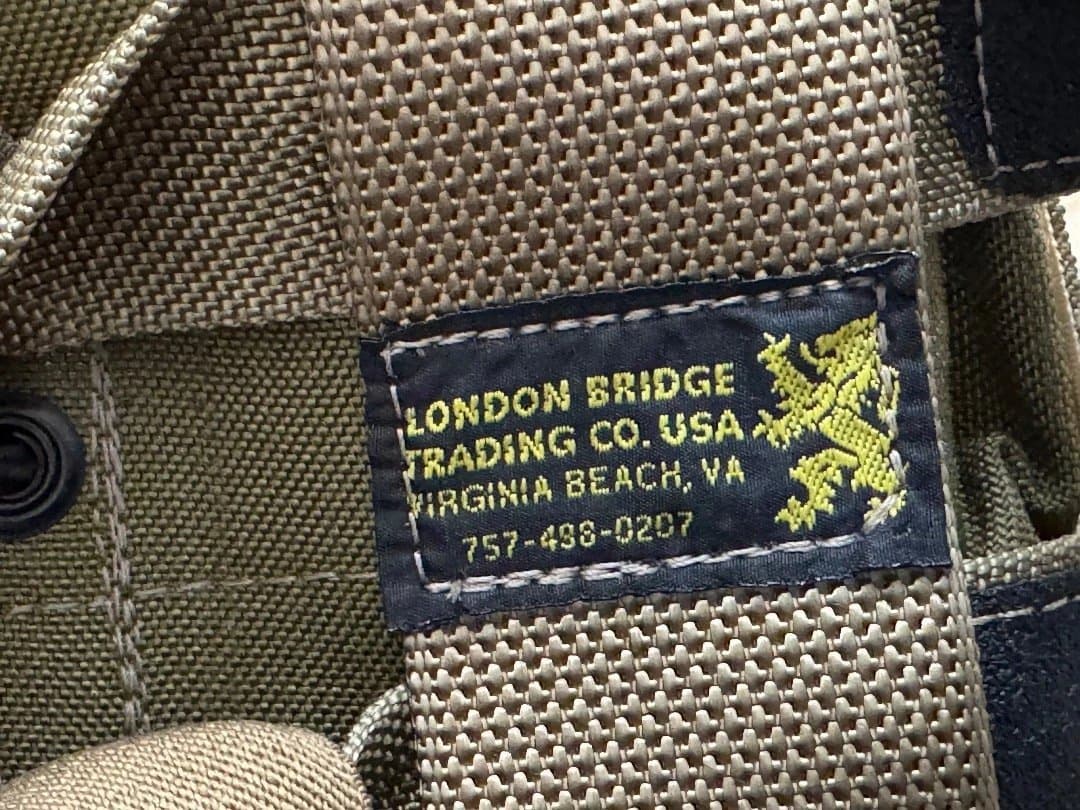 実物 新品 未使用 LBT 0372 ホルスター カーキ 左用