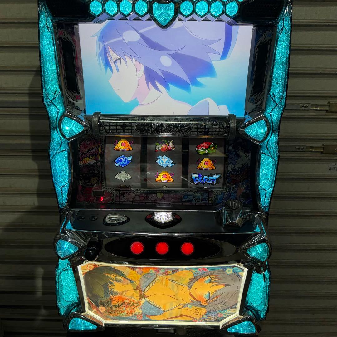 閃乱カグラ BURST UP 実機 パチスロ 不要機仕様 burstup