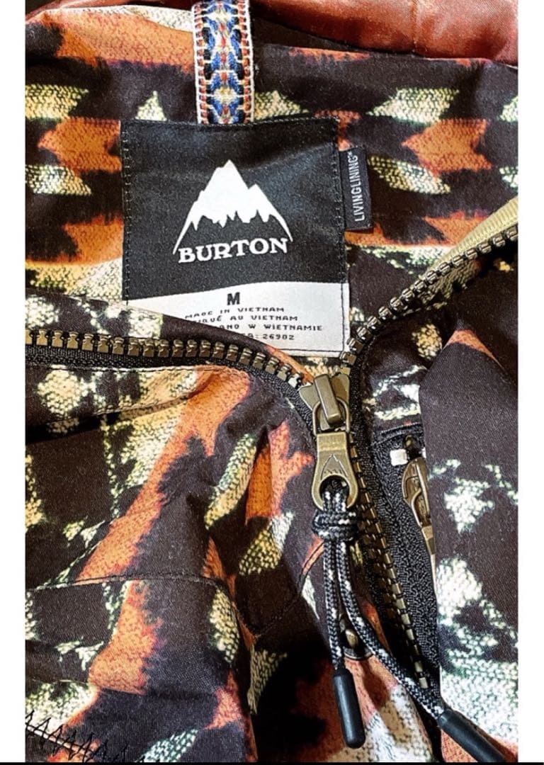 バートン エスニック ジャンプスーツ スキーウェア スノーウェア オルテガ柄