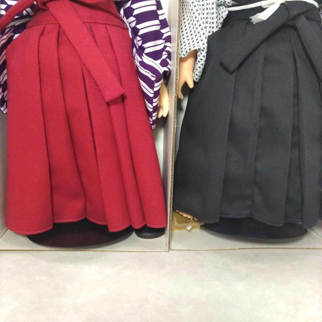 鈴乃屋 着付人形 みねこ & 三四郎 セキグチ製 市松人形