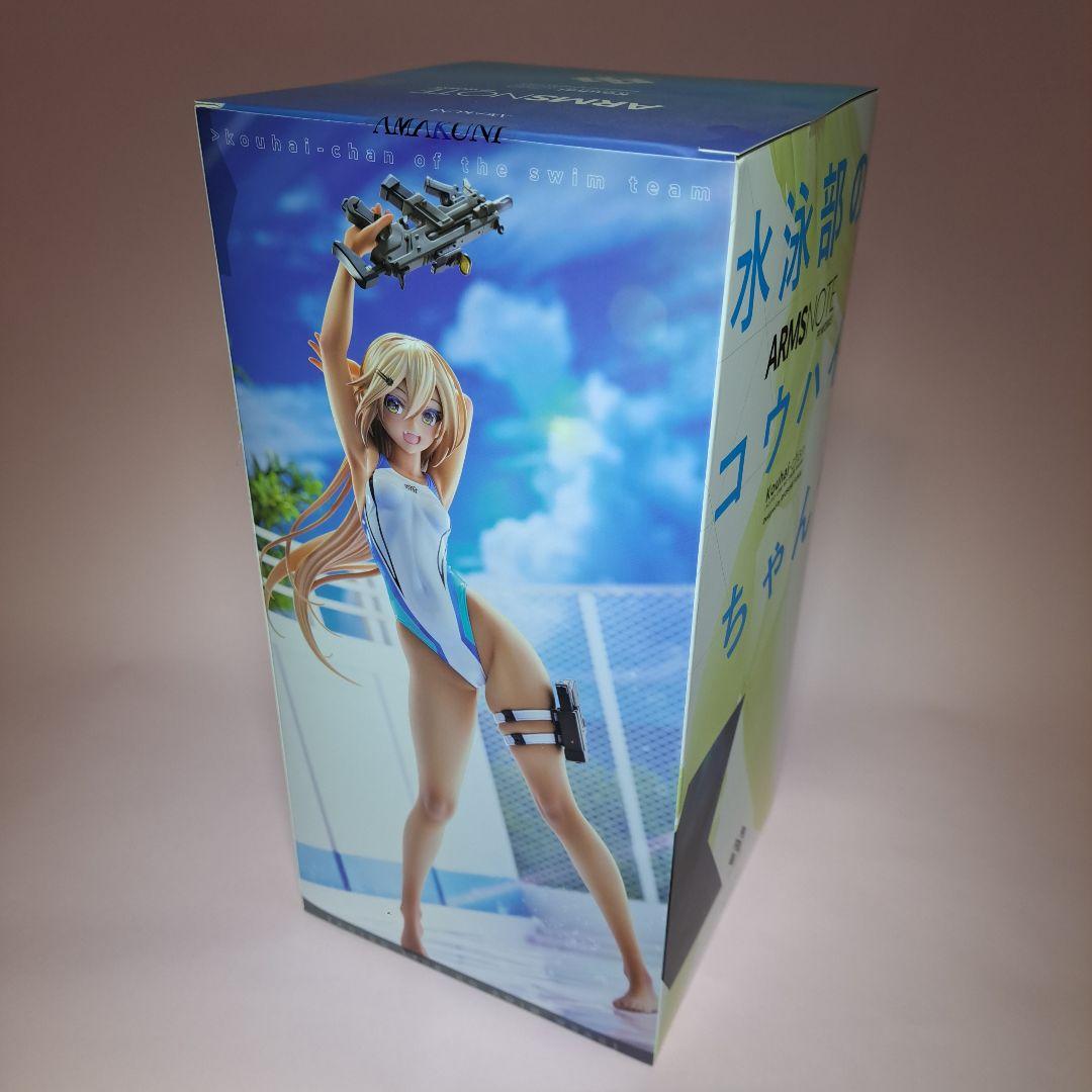 AMAKUNI 水泳部のコウハイちゃん 青色ラインの水着Ver.