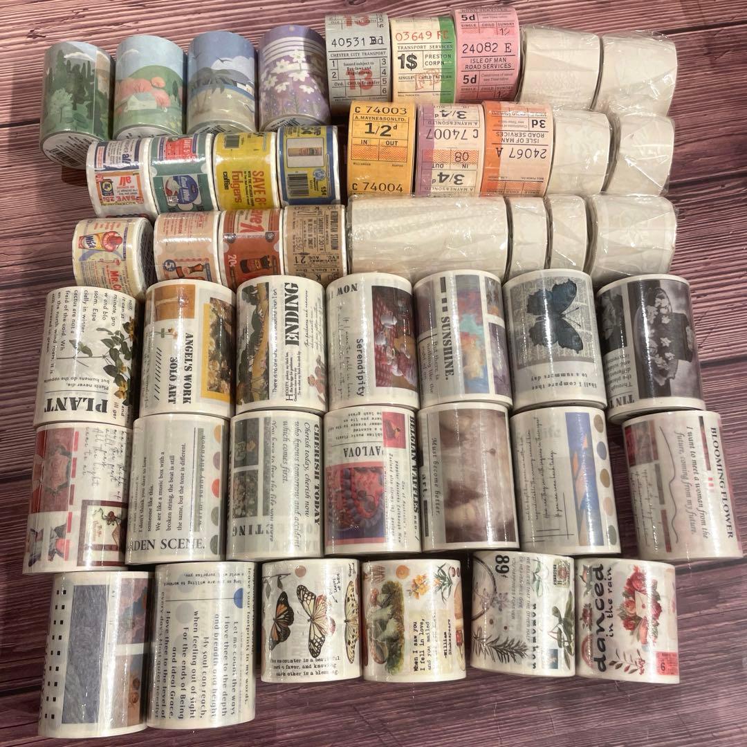 セール　旧作　マスキングテープテープ　まとめ売り　46点