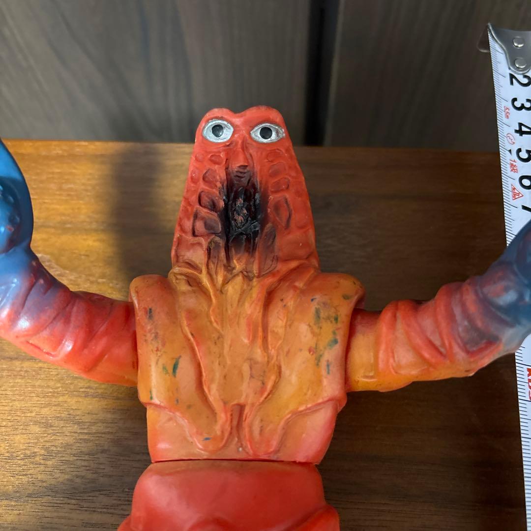 ブルマァク 当時物　ゴドラ星人　マルサン　ポピー　無版権　パチソフビ　怪獣パチ