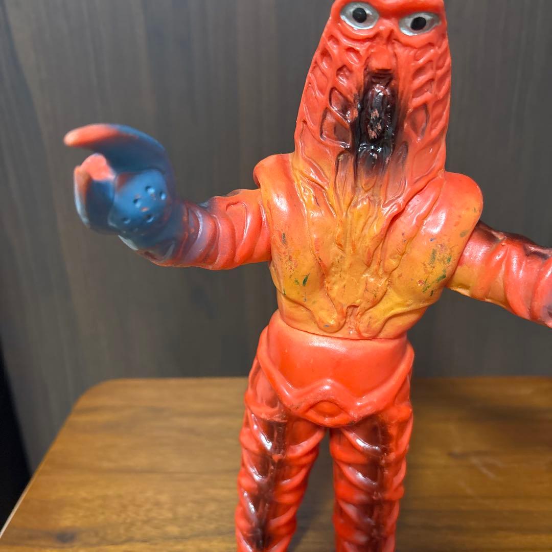 ブルマァク 当時物　ゴドラ星人　マルサン　ポピー　無版権　パチソフビ　怪獣パチ