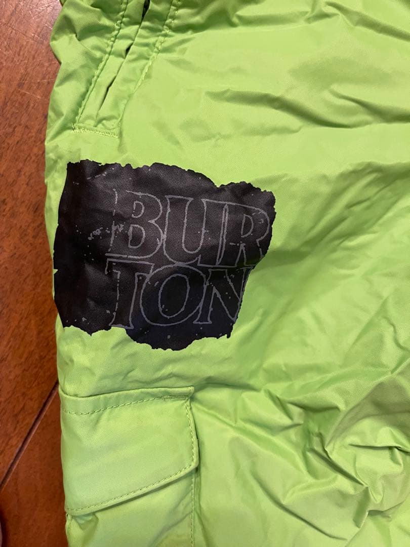 BURTON ベビー用スノーボードウェア ライムグリーン