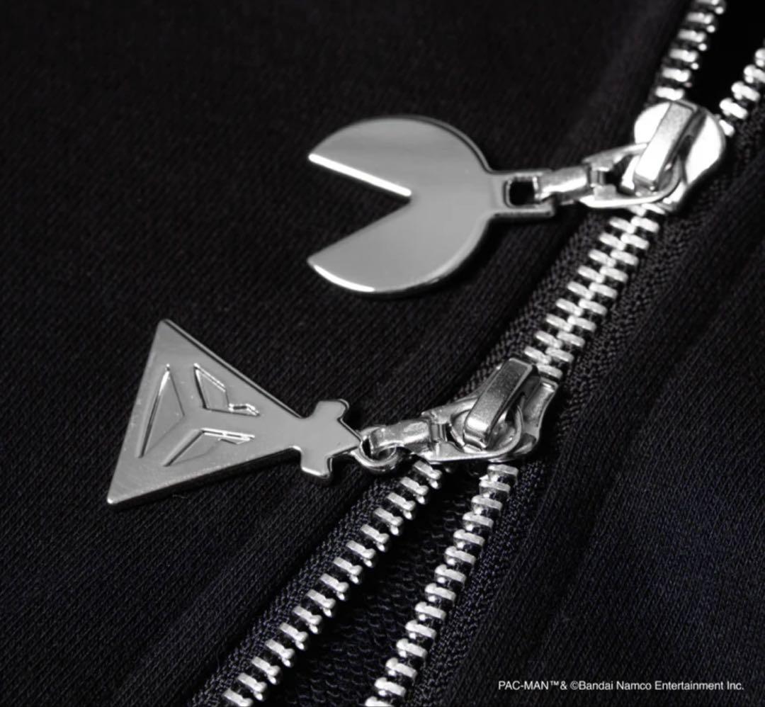 .ENDRECHERI.×PAC-MAN BITE ZIP HOODIE /M